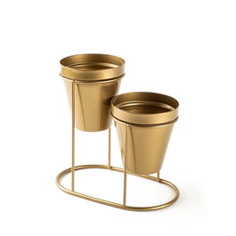 Aberto Design GED-015 Accesorio decorativo de metal dorado